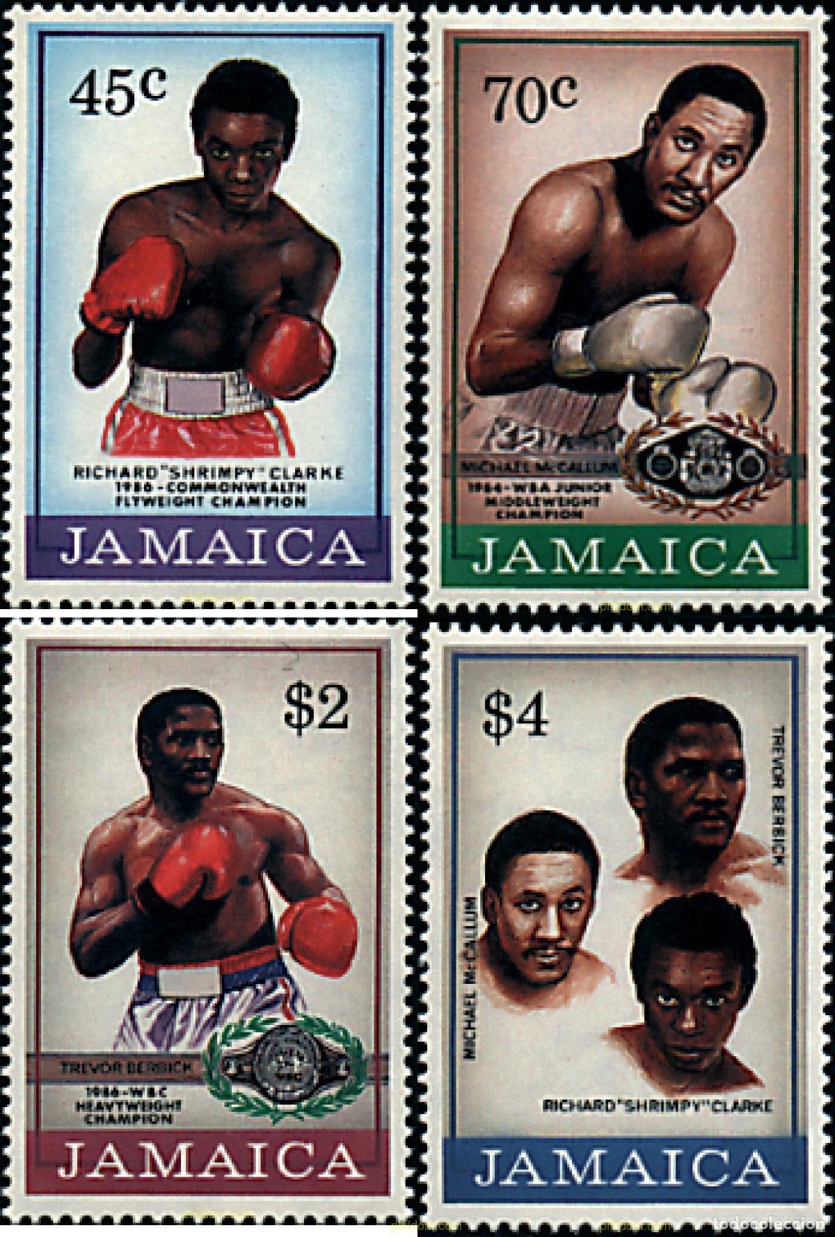 Sellos: 26922 MNH JAMAICA 1986 BOXEADORES
