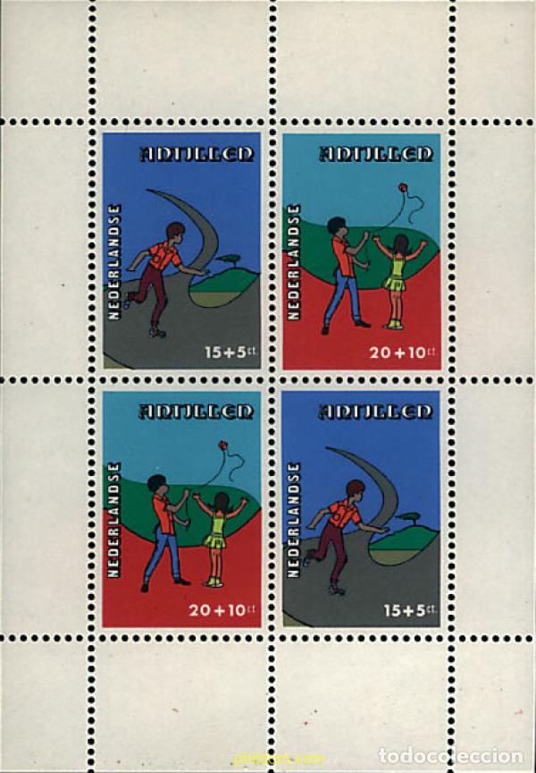Sellos: 54287 MNH ANTILLAS HOLANDESAS 1978 JUEGOS INFANTILES