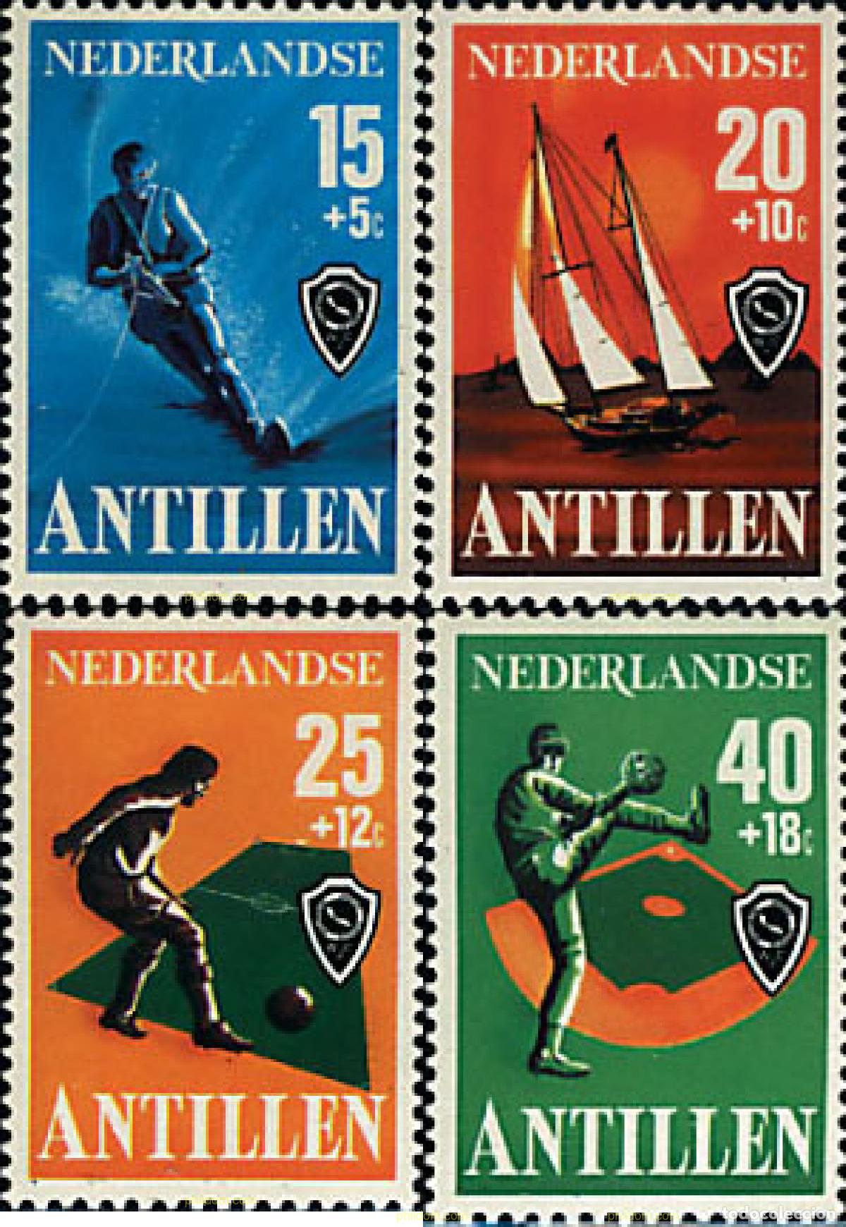Sellos: 79159 MNH ANTILLAS HOLANDESAS 1978 DEPORTES