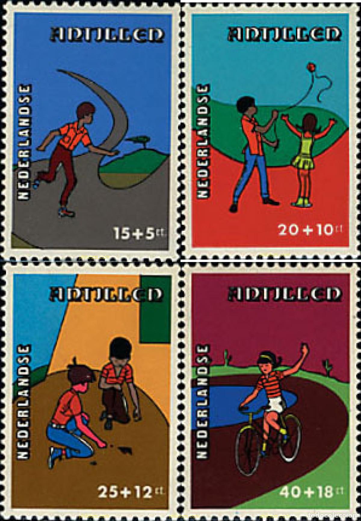 Sellos: 26981 MNH ANTILLAS HOLANDESAS 1978 JUEGOS INFANTILES