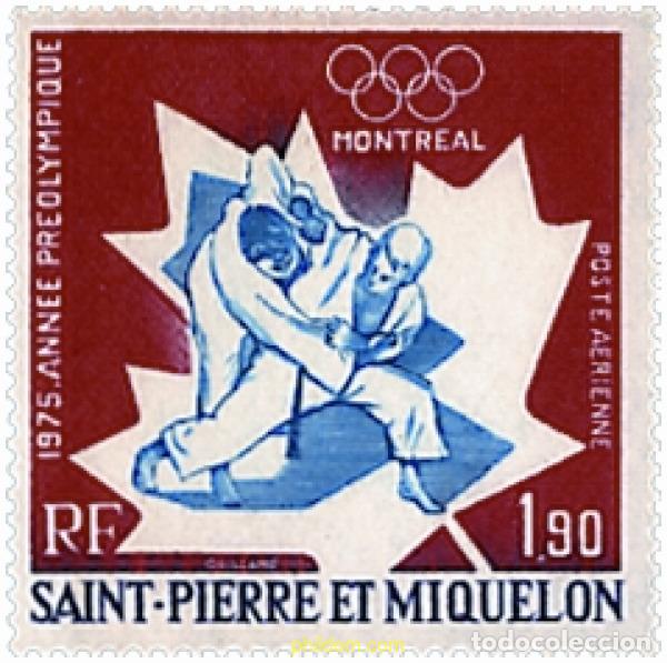 Sellos: 27021 MNH SAN PEDRO Y MIQUELON 1975 21 JUEGOS OLIMPICOS VERANO MONTREAL 1976