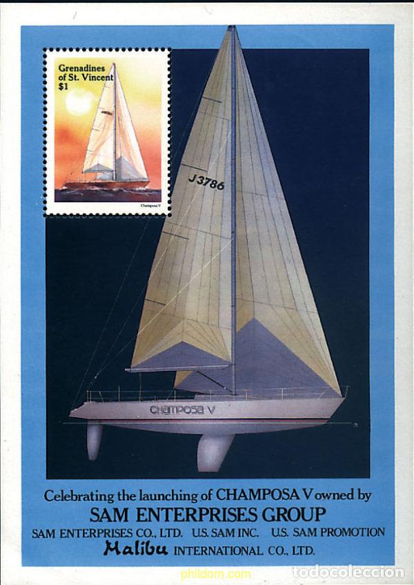 Stamps: 31956 MNH SAN VICENTE GRANADINAS 1988 COPA AMERICA