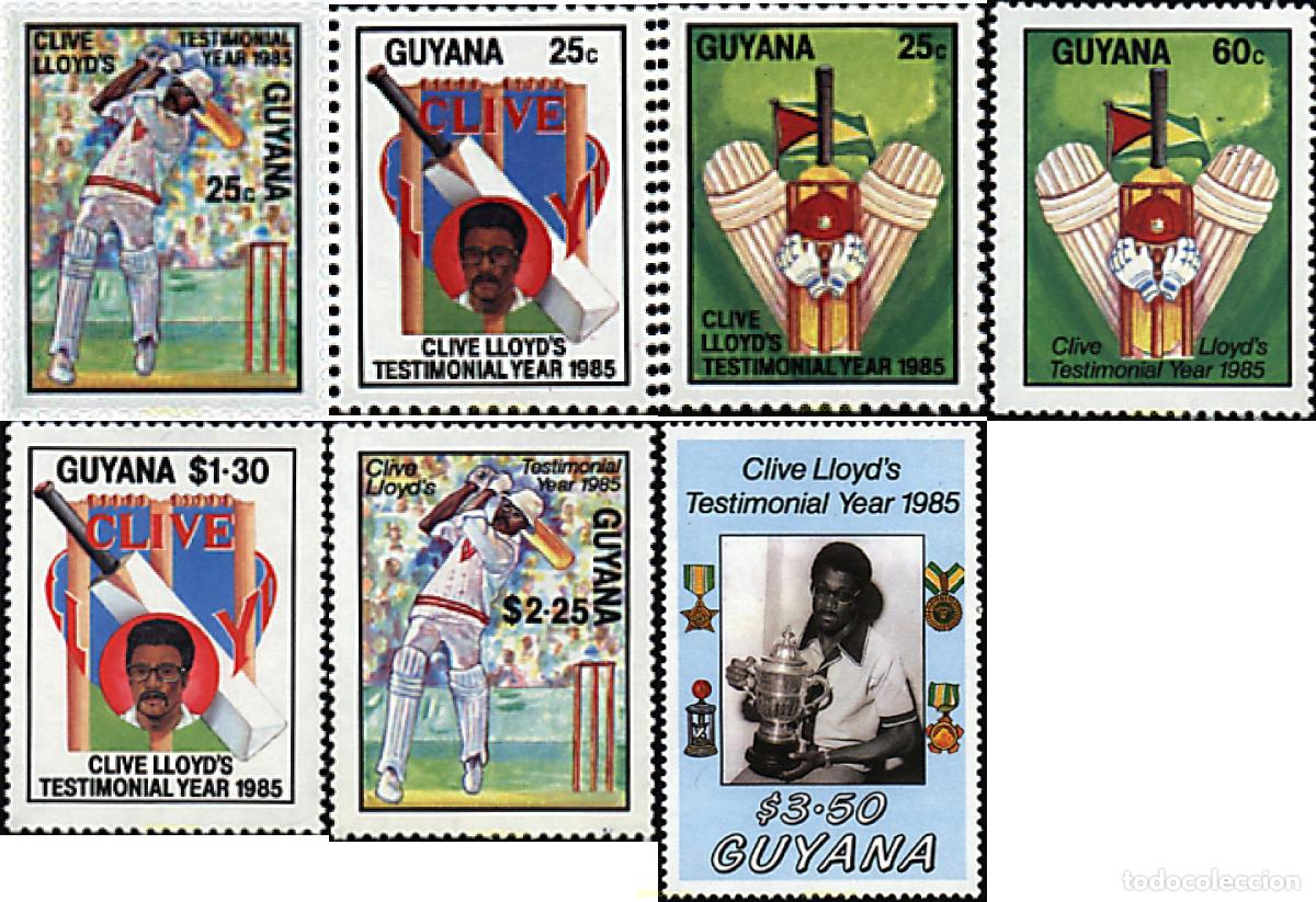 Sellos: 52563 MNH GUYANA 1985 CRICKET - Foto 1