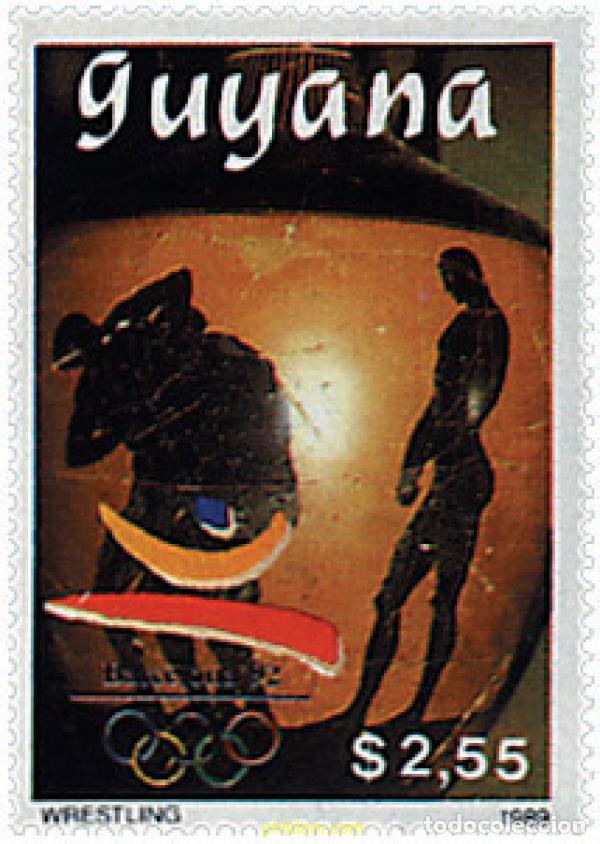 Sellos: 354152 MNH GUYANA 1989 25 JUEGOS OLIMPICOS VERANO BARCELONA 1992