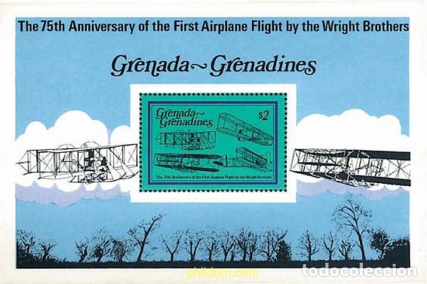 Stamps: 31908 MNH GRANADA GRANADINAS 1978 PIONEROS DE LA AVIACION
