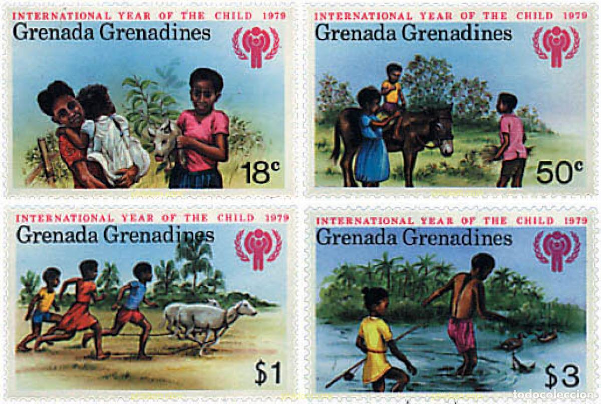 Stamps: 63383 MNH GRANADA GRANADINAS 1979 A&Ntilde;O INTERNACIONAL DEL NI&Ntilde;O