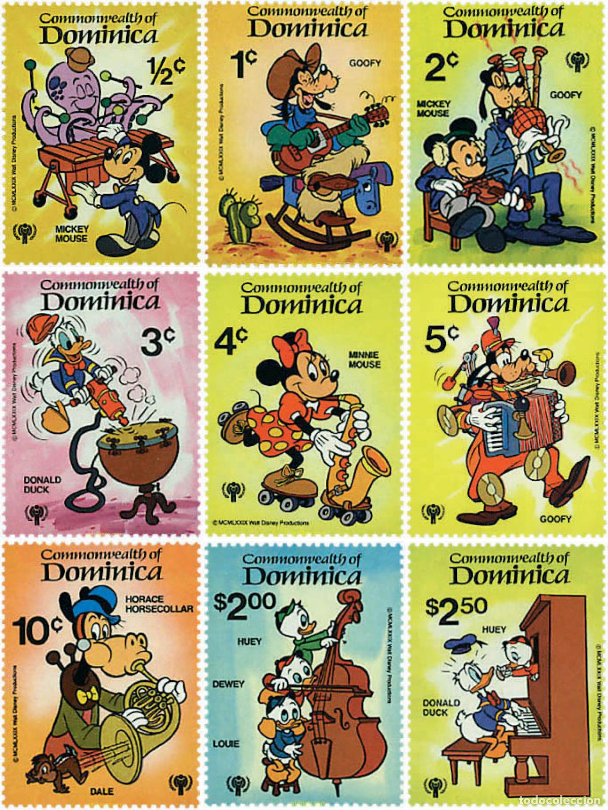 Sellos: 47551 MNH DOMINICA 1979 A&Ntilde;O INTERNACIONAL DEL NI&Ntilde;O