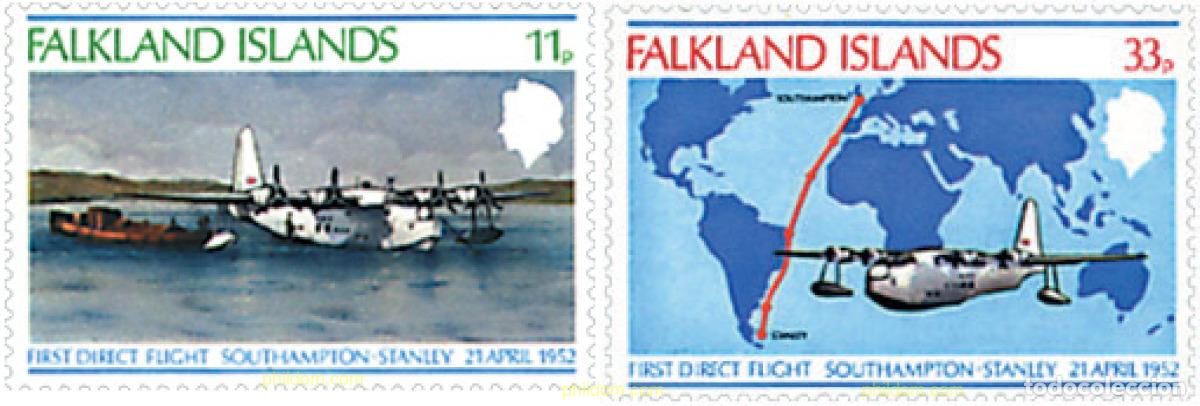 Sellos: 43210 MNH FALKLAND 1978 PIONERO DE LA AVIACION