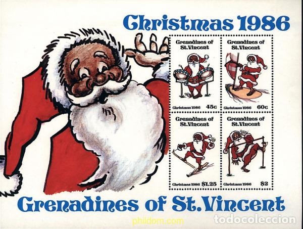 Sellos: 31954 MNH SAN VICENTE GRANADINAS 1986 NAVIDAD