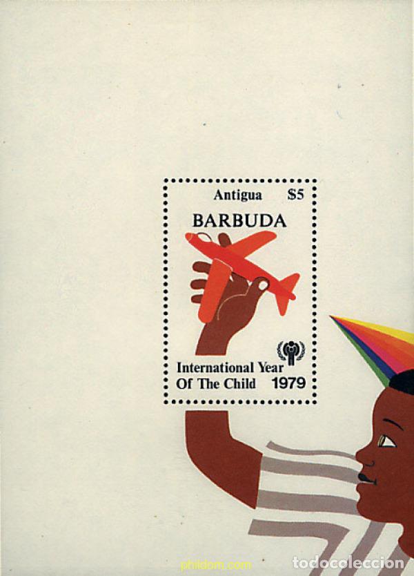 Sellos: 47094 MNH BARBUDA 1979 A&Ntilde;O INTERNACIONAL DEL NI&Ntilde;O
