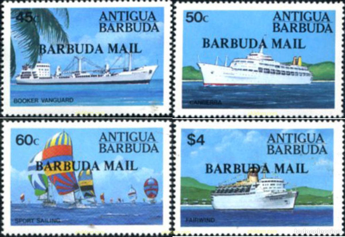 Sellos: 47209 MNH BARBUDA 1984 BARCOS - Foto 1