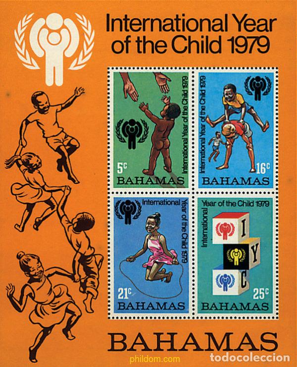 Sellos: 47445 MNH BAHAMAS 1979 A&Ntilde;O INTERNACIONAL DE LA JUVENTUD