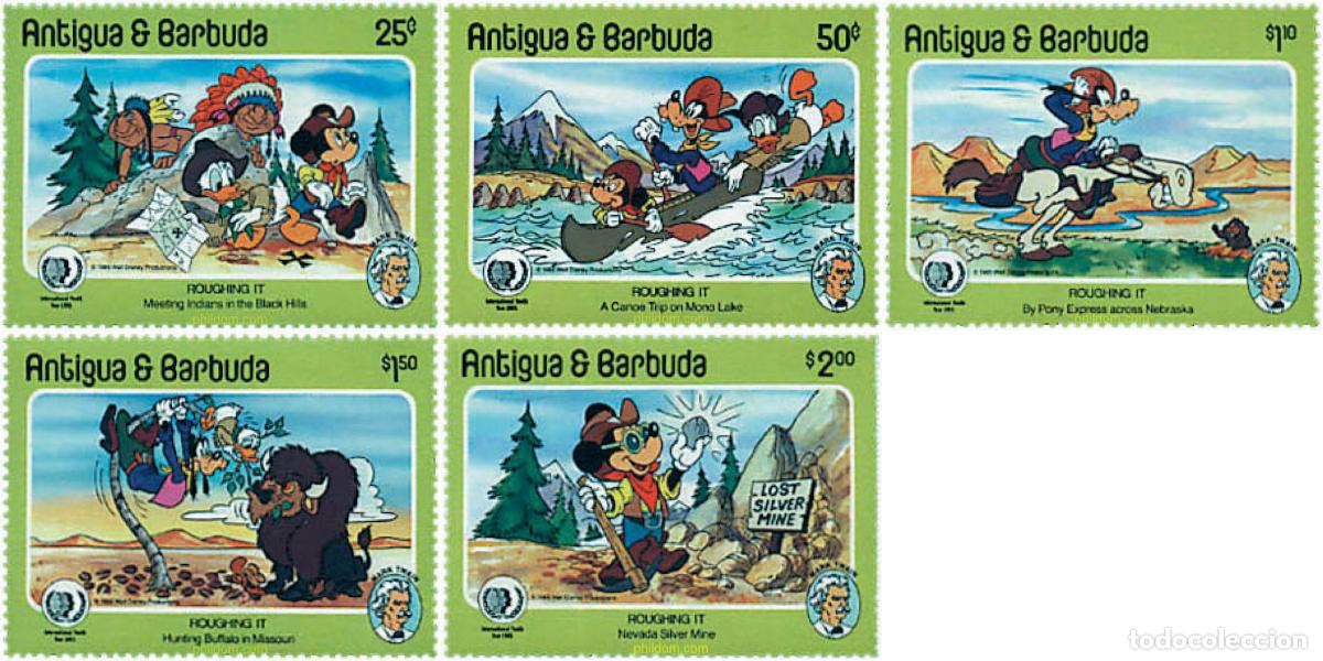 Sellos: 48442 MNH ANTIGUA Y BARBUDA 1985 A&Ntilde;O INTERNACIONAL DE LA JUVENTUD. 150 ANIVERSARIO DEL NACIMIENTO