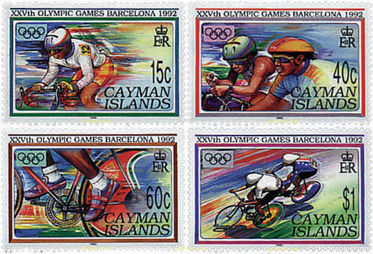 Sellos: 27931 MNH CAIMAN Islas 1992 25 JUEGOS OLIMPICOS VERANO BARCELONA 1992
