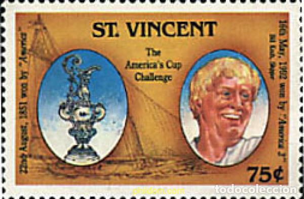 Sellos: 68484 MNH SAN VICENTE 1992 COPA AMERICA