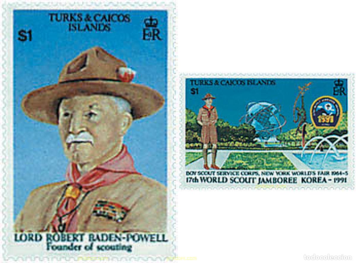 Sellos: 38646 MNH TURKS Y CAICOS 1992 17 JAMBOREE MUNDIAL EN COREA DEL SUR
