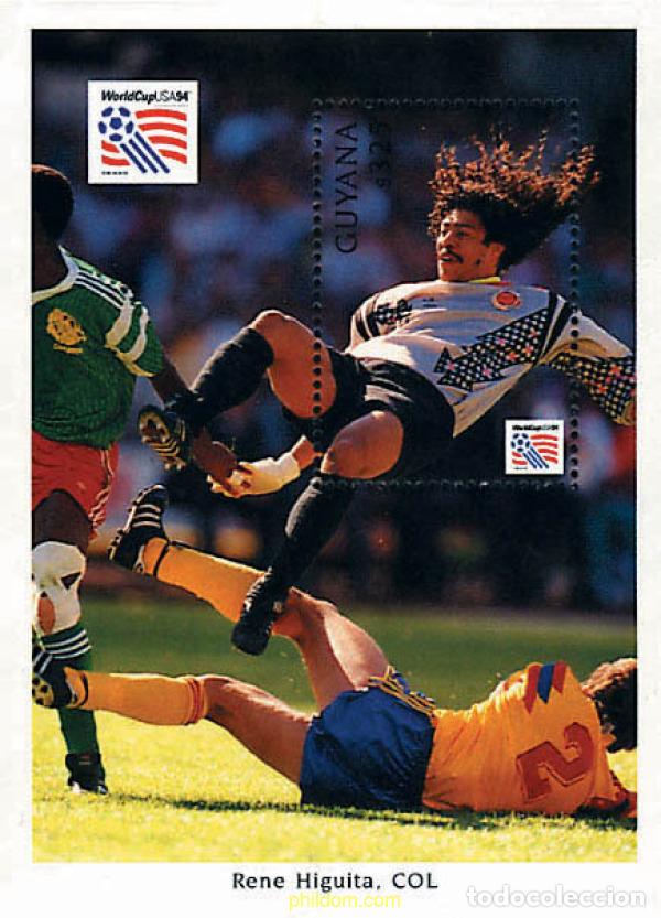 Sellos: 666626 MNH GUYANA 1993 COPA DEL MUNDO DE FUTBOL. USA-94