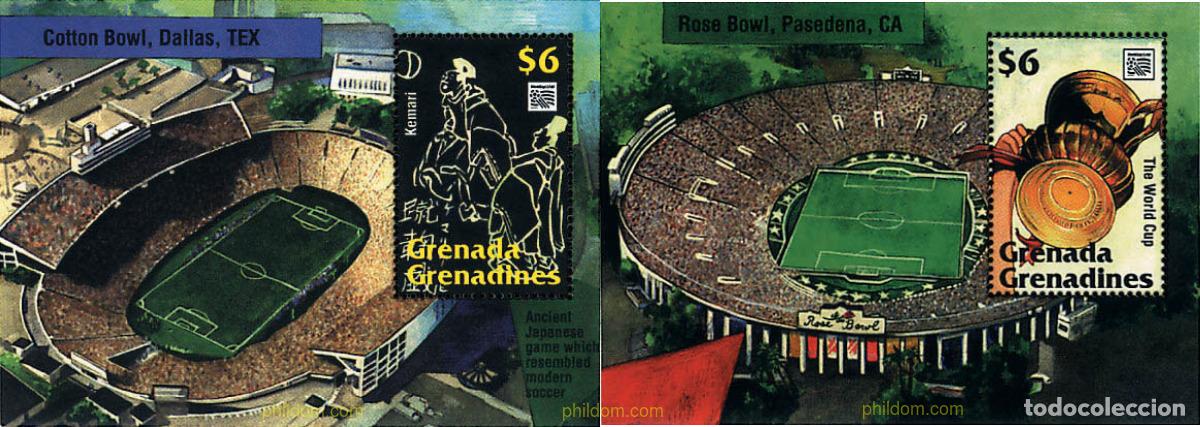 Selos: 50439 MNH GRANADA GRANADINAS 1994 COPA DEL MUNDO DE FUTBOL. USA-94