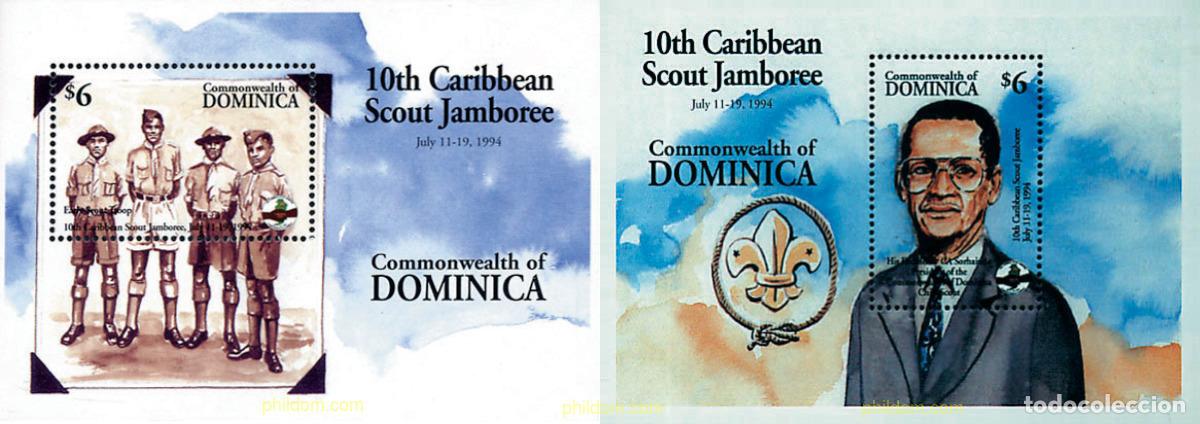 Selos: 70188 MNH DOMINICA 1994 10 JAMBOREE EN EL CARIBE