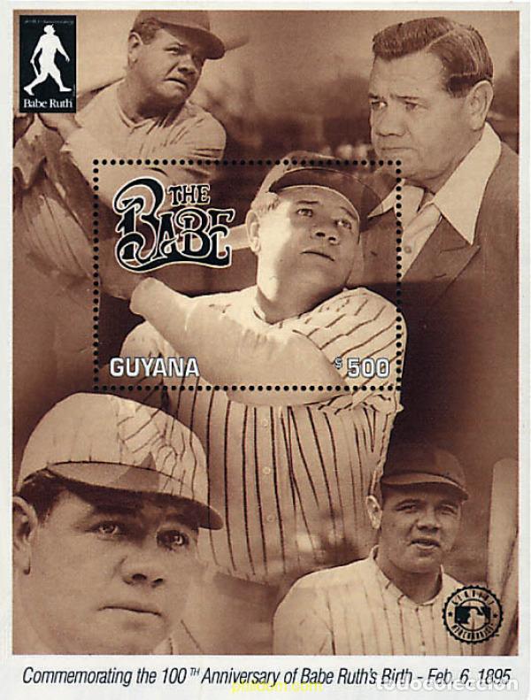 Sellos: 52187 MNH GUYANA 1995 BEISBOL - Foto 1