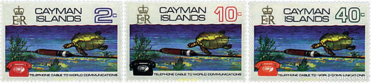 Briefmarken: 28247 MNH CAIMAN Islas 1972 RED TELEFONICA PARA LA COMUNICACION MUNDIAL