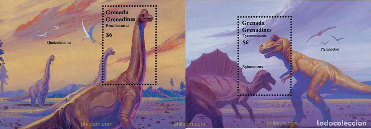 Sellos: 31931 MNH GRANADA GRANADINAS 1994 FAUNA PREHISTORICA