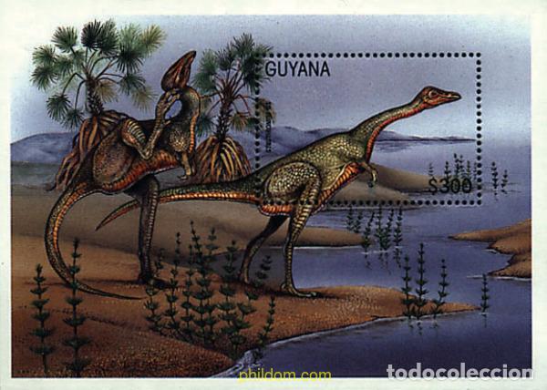 Briefmarken: 213433 MNH GUYANA 1996 FAUNA PREHISTORICA