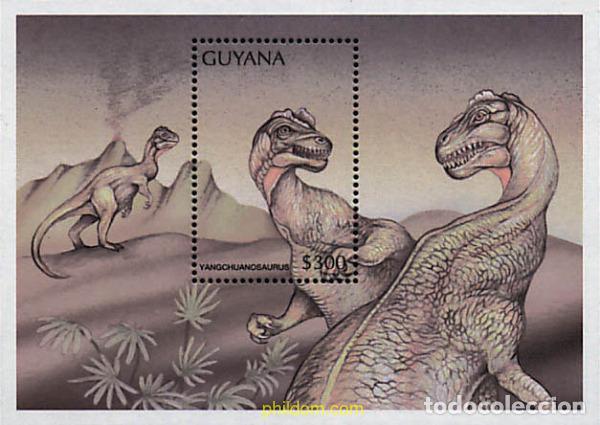 Sellos: 321528 MNH GUYANA 1998 FAUNA PREHISTORICA