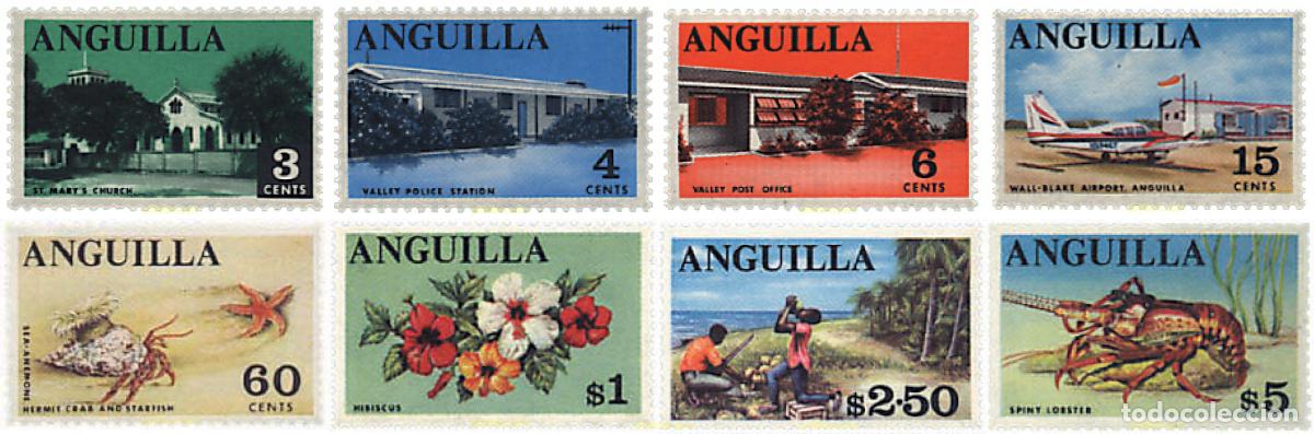 Sellos: 286404 MNH ANGUILLA 1967 MOTIVOS VARIOS