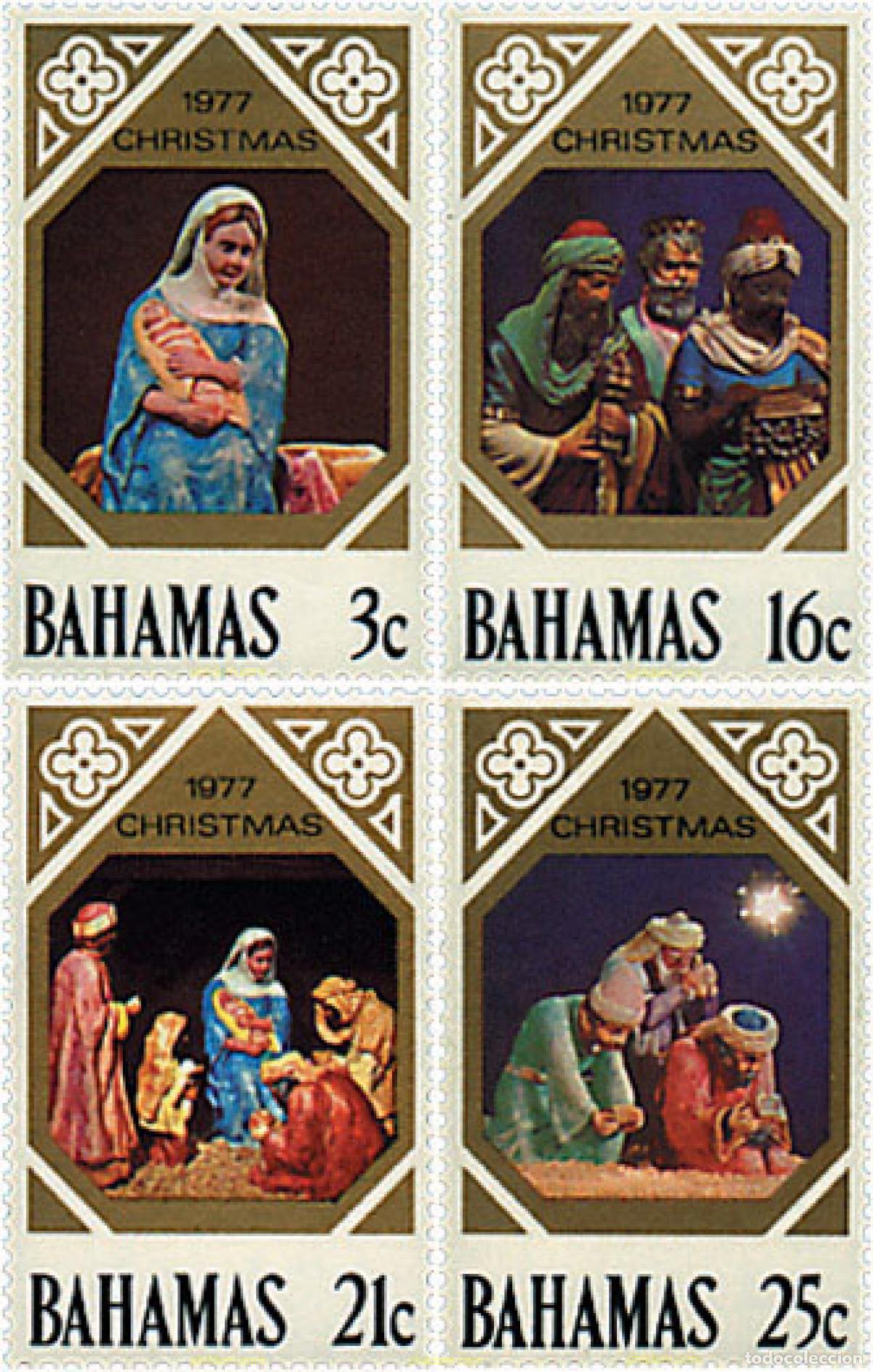 Sellos: 47443 MNH BAHAMAS 1977 NAVIDAD