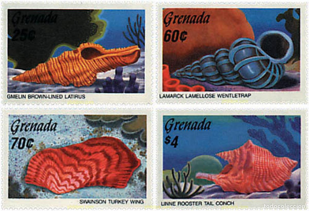 Sellos: 89938 MNH GRANADA 1986 CONCHAS - Foto 1