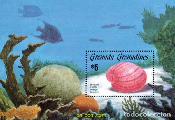 Sellos: 52846 MNH GRANADA GRANADINAS 1986 CONCHAS - Foto 1
