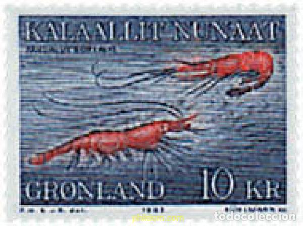 Sellos: 96890 MNH GROENLANDIA 1982 FAUNA DE GROENLANDIA