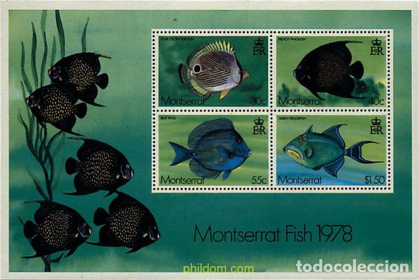 Sellos: 54560 MNH MONTSERRAT 1978 PECES TROPICALES