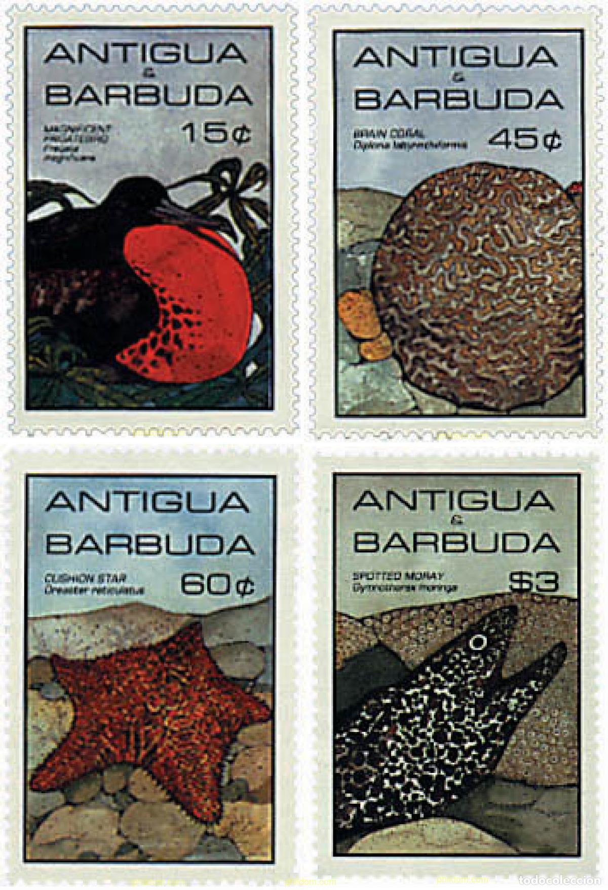 Sellos: 46761 MNH ANTIGUA Y BARBUDA 1985 FAUNA