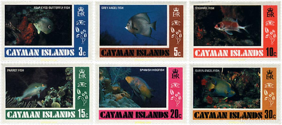 Sellos: 28496 MNH CAIMAN Islas 1978 PECES - Foto 1