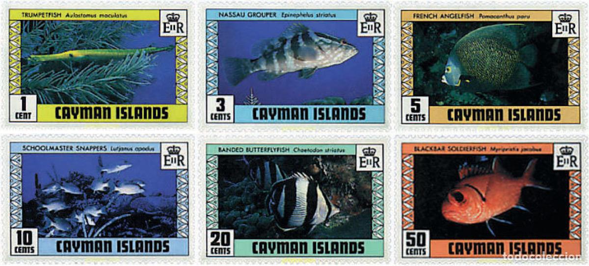 Sellos: 28497 MNH CAIMAN Islas 1979 PECES - Foto 1