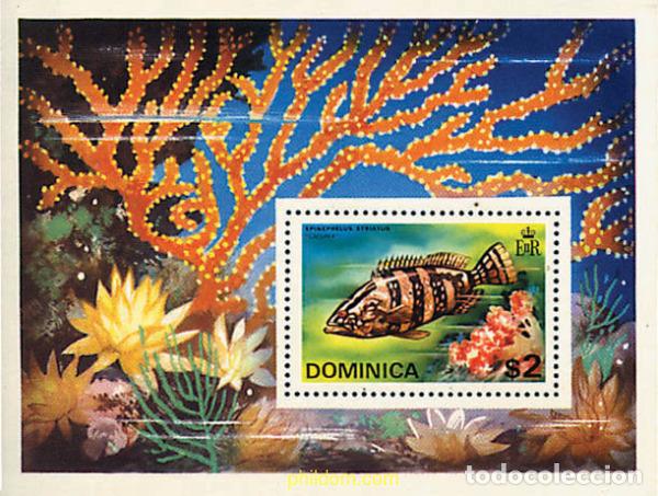 Sellos: 54571 MNH DOMINICA 1975 PECES - Foto 1