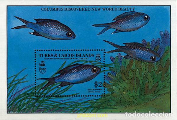 Timbres: 299297 MNH TURKS Y CAICOS 1990 500 ANIVERSARIO DEL DESCUBRIMIENTO DE AMERICA