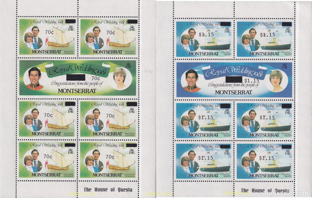 Sellos: 158246 MNH MONTSERRAT 1983 MOTIVOS VARIOS