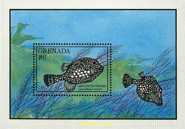 Sellos: 319336 MNH GRANADA 1990 PECES - Foto 1