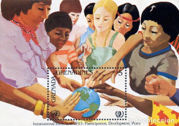 Timbres: 49280 MNH GRANADA GRANADINAS 1985 A&Ntilde;O INTERNACIONAL DE LA JUVENTUD