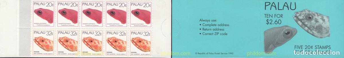 Sellos: 155600 MNH PALAU 1995 PECES - Foto 1