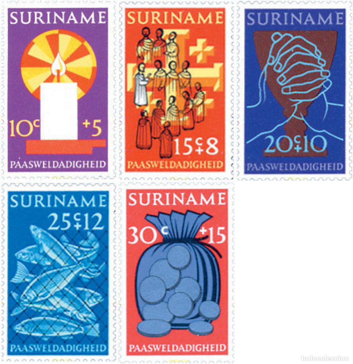 Timbres: 76974 MNH SURINAM 1972 PASCUA