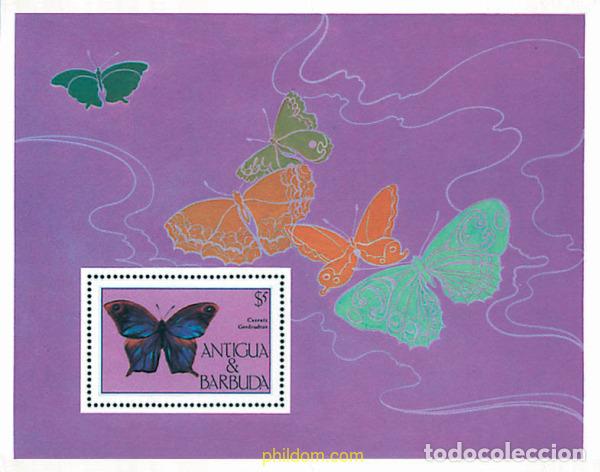 Stamps: 75566 MNH ANTIGUA Y BARBUDA 1985 MARIPOSAS