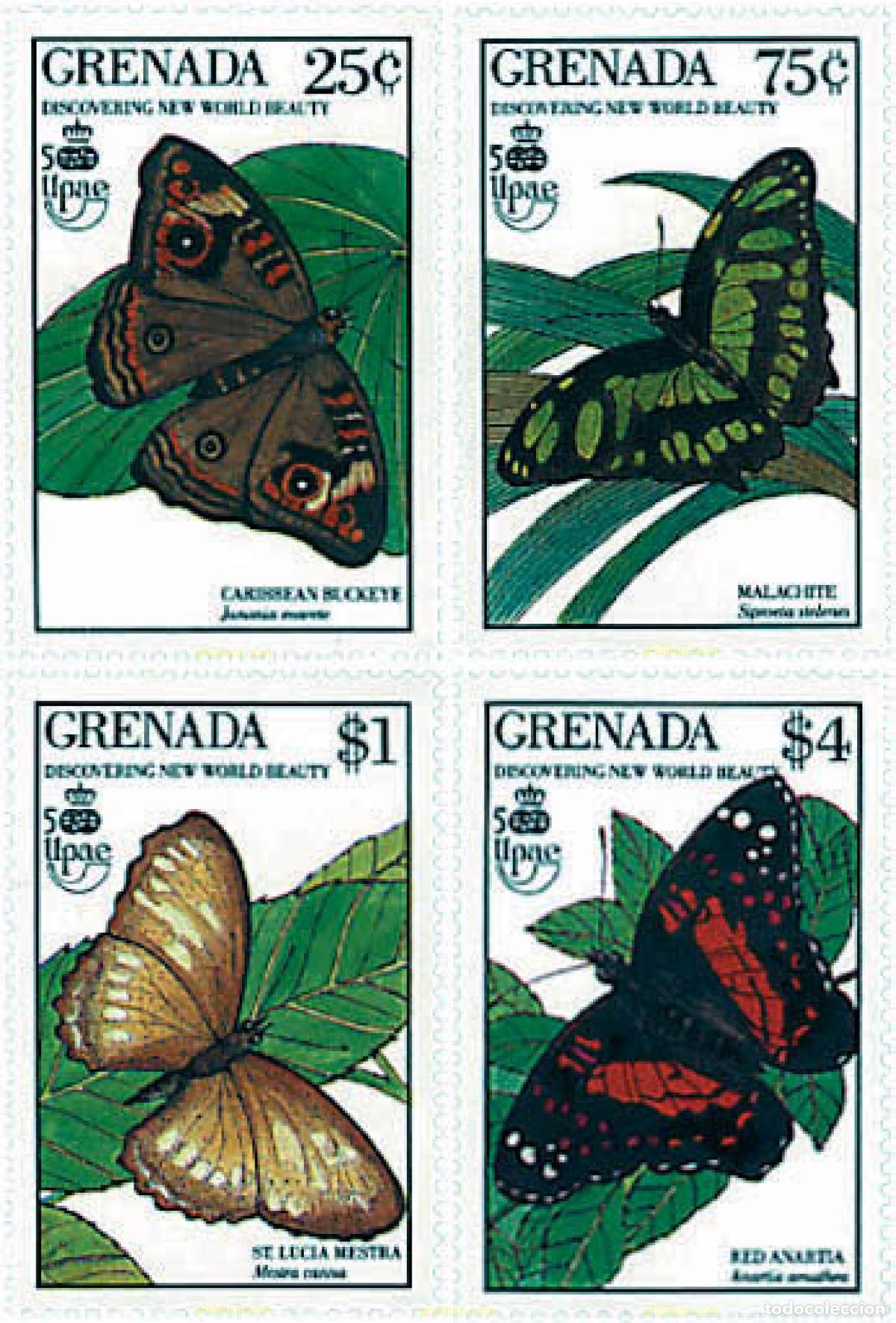 Sellos: 319330 MNH GRANADA 1990 500 ANIVERSARIO DEL DESCUBRIMIENTO DE AMERICA POR CRISTOBAL COLON