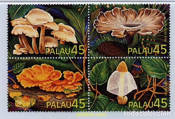 Sellos: 6840 MNH PALAU 1989 SETAS - Foto 1