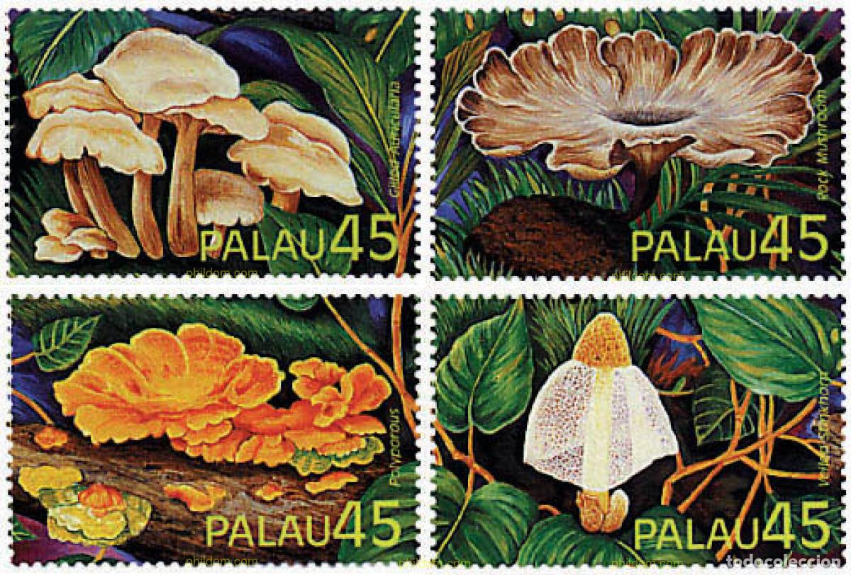 Sellos: 44908 MNH PALAU 1989 SETAS - Foto 1