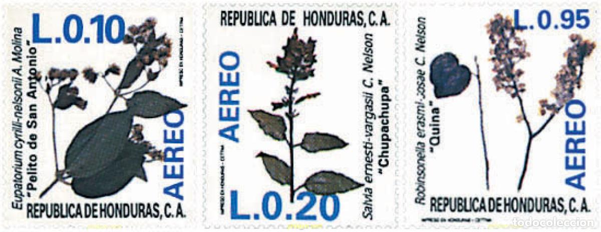 Sellos: 91802 MNH HONDURAS 1987 PLANTAS EN FLOR