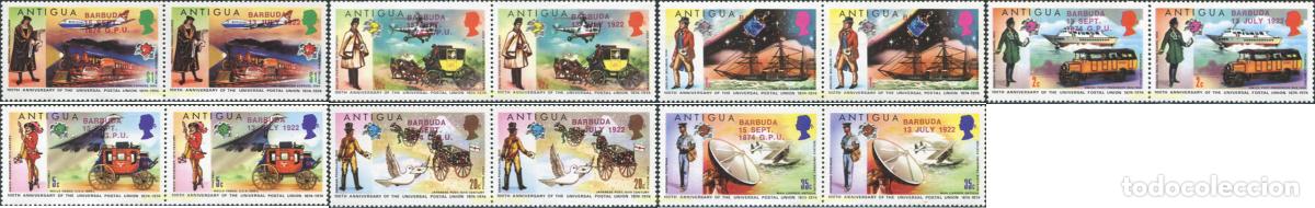 Sellos: 6104 MNH BARBUDA 1974 CENTENARIO DE LA UNION POSTAL UNIVERSAL - Foto 1